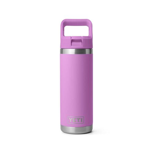 YETI Rambler&reg; 18oz (530ml) Insulated Water Bottle with Colour-Matched Straw
